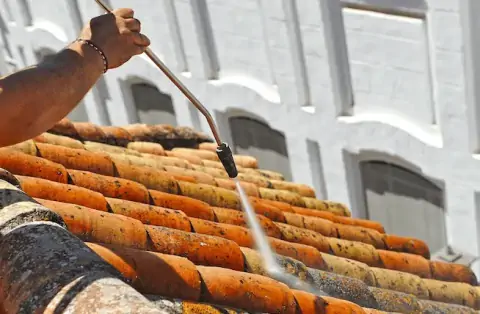 Nettoyage de toitures - Dortan